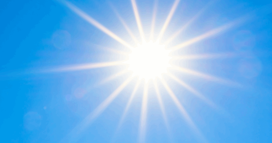 Hot summer sun can cause summer stress damage to your lawn
